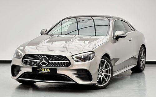 Mercedes-Benz E200 2023 Mercedes-Benz E200 Coupe AMG, Brand New, 1 Year Unlimited Km Warranty, GCC