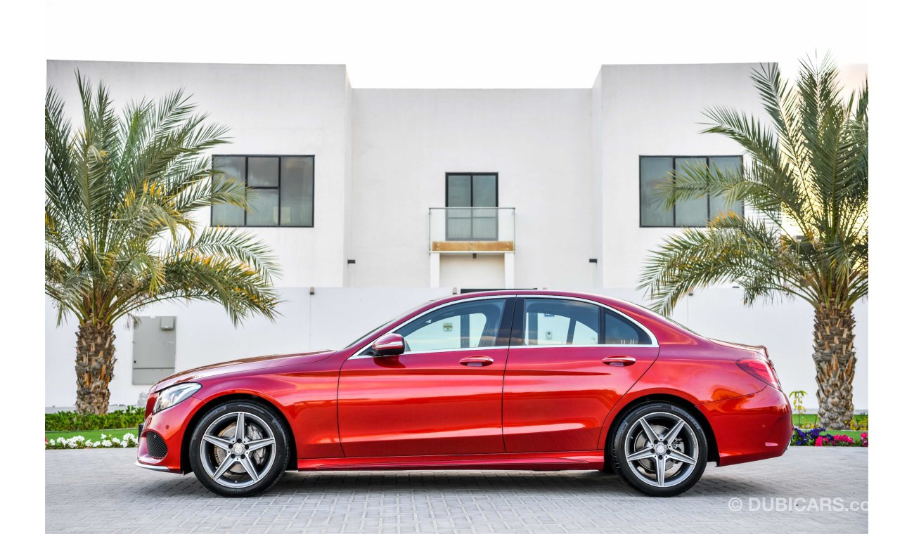 Mercedes-Benz C200 Agency Warranty! Low Mileage!  GCC - AED 2,232 per month - 0% Downpayment