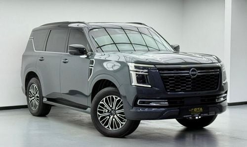 Nissan Patrol 2025 Nissan Patrol SE Platinum, 2029 Nissan Warranty + Service Pack, Very Low Km, Fully Loaded, GCC