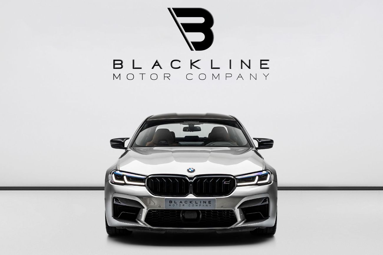 BMW M5 Competition 4.4L (617 HP) 2021 BMW M5 Competition, April 2026 BMW Warranty + Service Contract, Low K