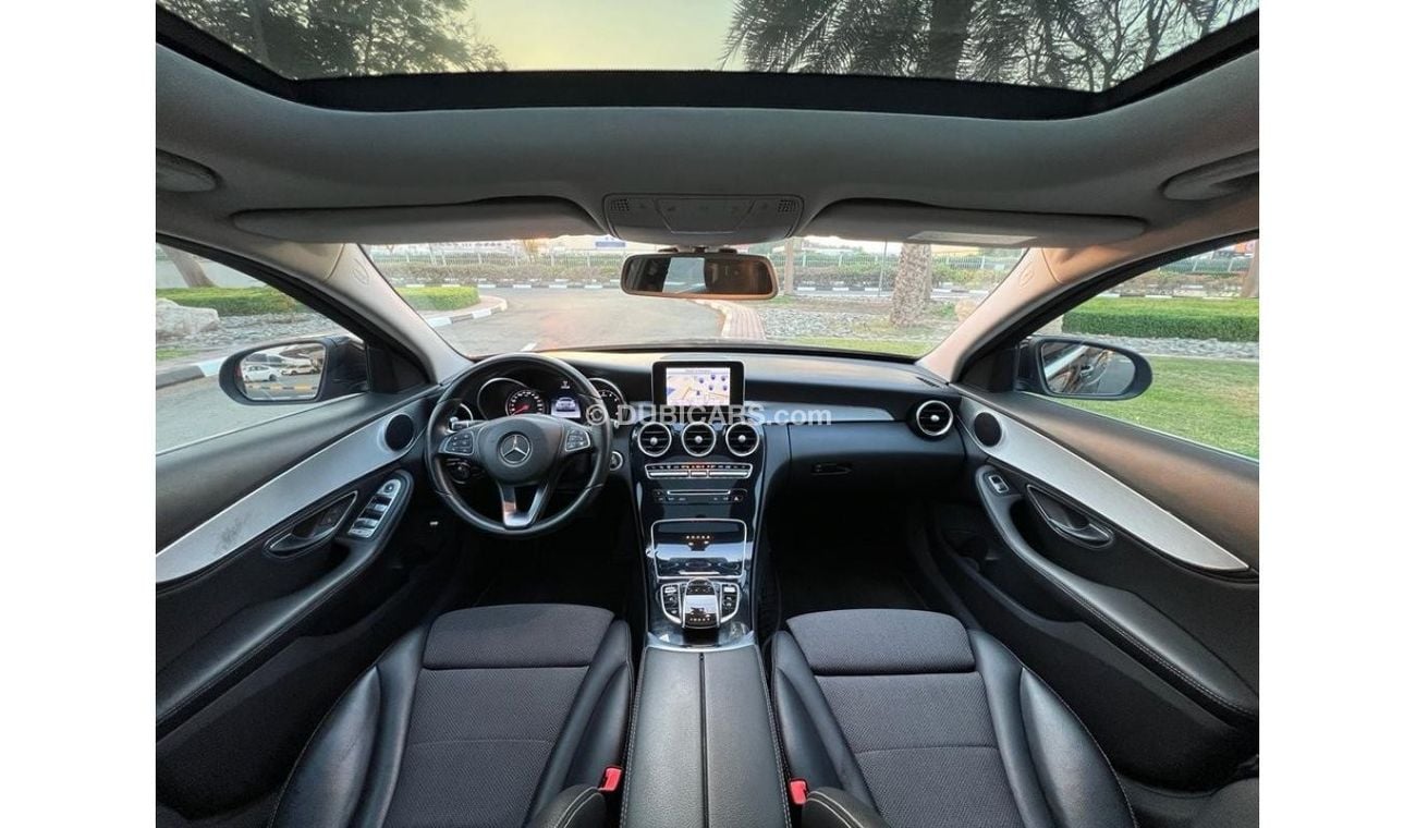 Mercedes-Benz C 200 Std MERCEDES BENZ C200 2.0L 2015 GCC FULL OPTION FULL SERVICE HISTORY GARGASH AGENCY