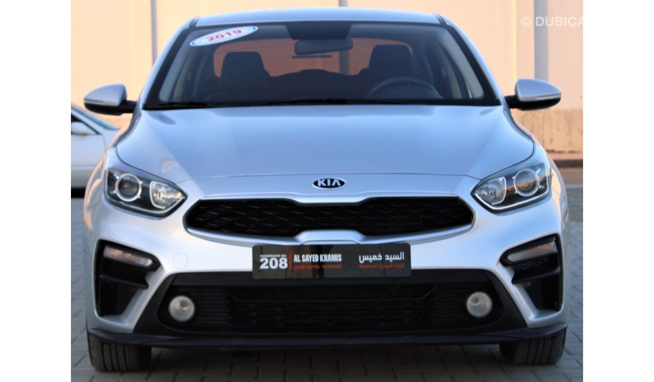 Kia Cerato Kia Cerato 2019 GCC, in excellent condition, without accidents, very clean from inside and outside