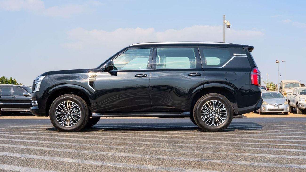 نيسان باترول SE PLATINUM CITY 2026 Nissan Patrol V6 3.8L SE Platinum AT Petrol (Black - Red)