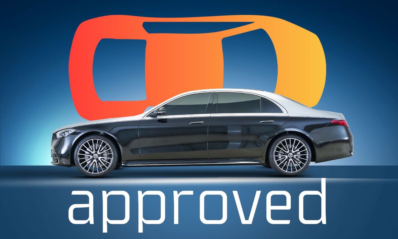 Mercedes-Benz S 500 S500 AMG Line | AED 7,826 PM | Warranty & Service March 2029 | GCC