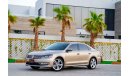 Volkswagen Passat Full Option | Leather Seats & Sunroof | 960 P.M | 0% Downpayment | Perfect Condition!
