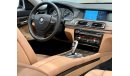 BMW 730Li 2012 BMW 730LI, BMW History, Warranty, Service Contrcat, Low kms, GCC