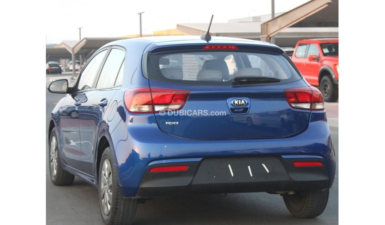 كيا ريو كيا ريو 2020 ازرق بحالة ممتازة بدون حوادث