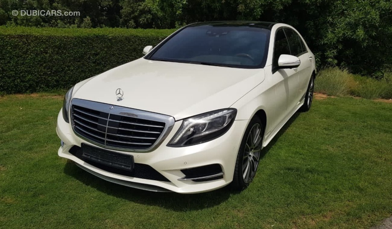 Mercedes-Benz S 500 Mercedes benz S500 model 2015 GCC car prefect condition full option 5 buttons 5 camera radar night