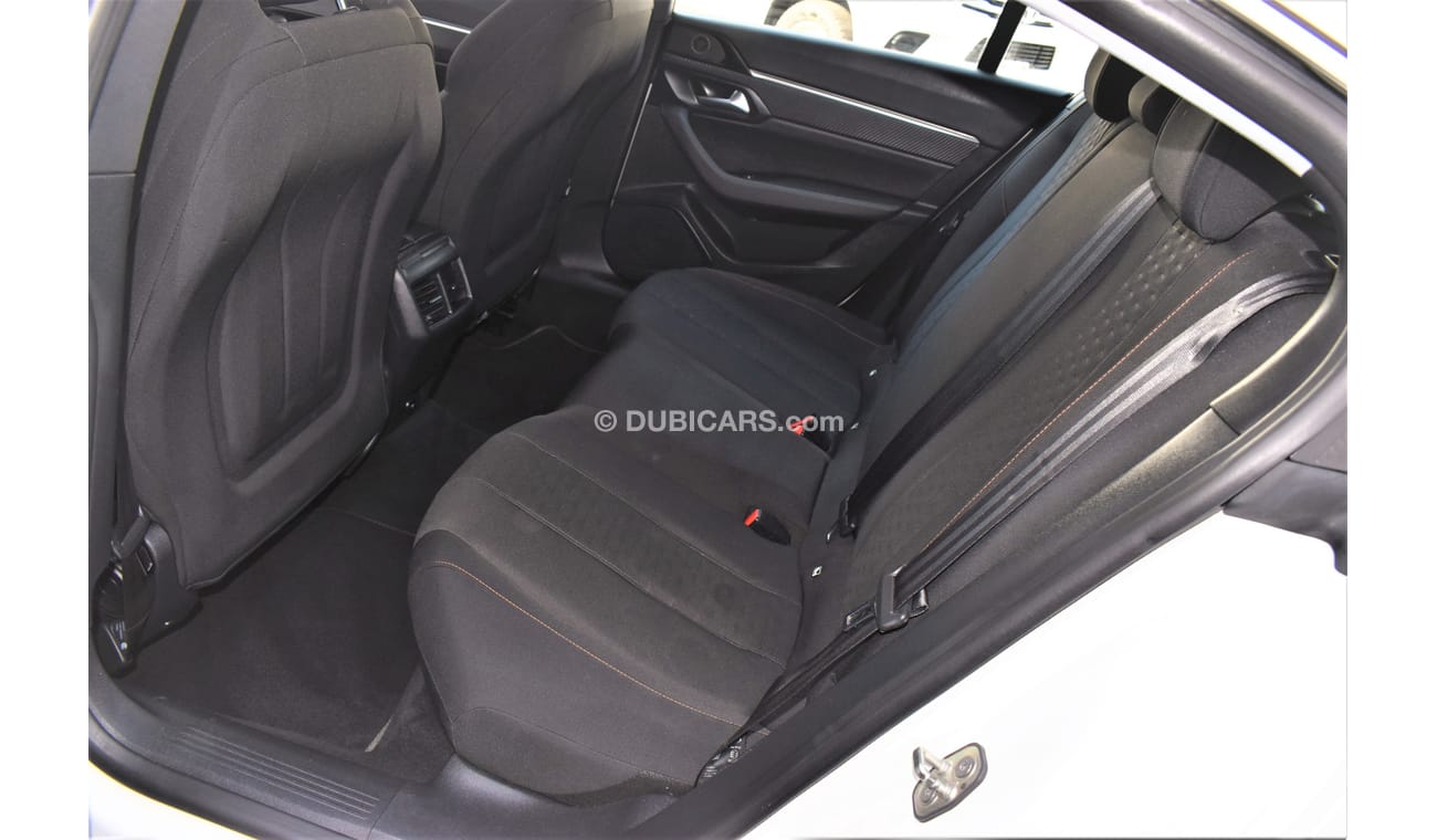 Peugeot 508 AED 1370 PM | 1.6L R8 ACTIVE GCC DEALER WARRANTY