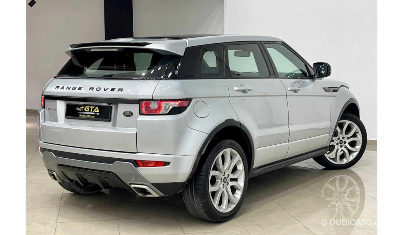 Land Rover Range Rover Evoque Dynamic 2013 Range Rover Evoque Dynamic, Range Rover Service History, Warranty, GCC