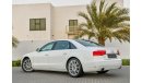 Audi A8 Fully Loaded - Low Kms - Warranty - AED 1,547 Per Month - 0% DP