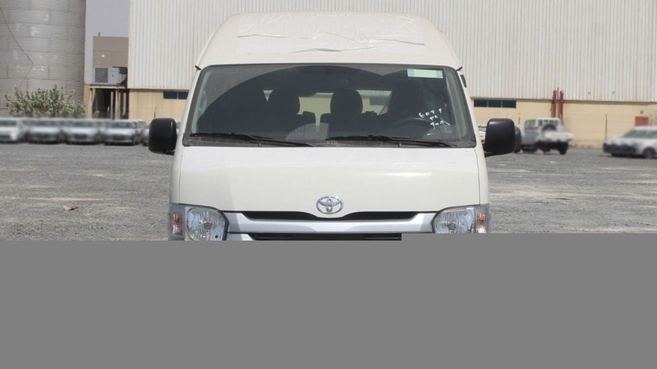 تويوتا هاياس Toyota Hiace 2.5L Diesel 15 seater AC H.Roof MY2024