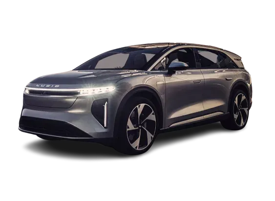 Lucid Gravity cover - Front Left Angled