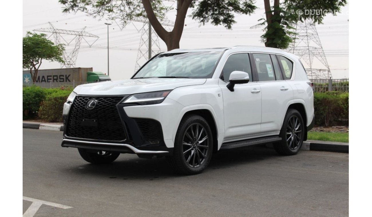 لكزس LX 600 2023 / LEXUS LX600 / F SPORT 3.5L خليجي / ضمان الفطيم وعقد الخدمة / جديد -