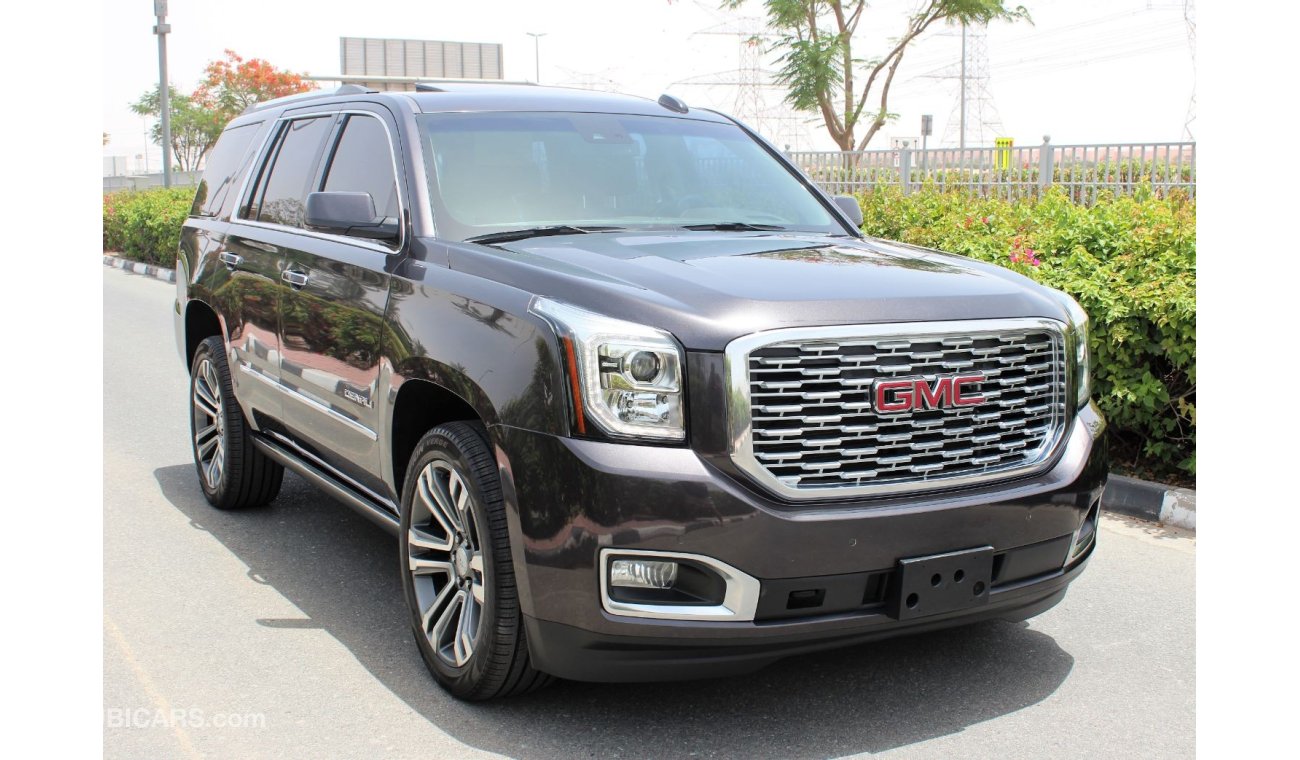 GMC Yukon 2018/ GMC DENALI/ 6.2/ GCC/ TOP SPECS / 100% ORIGINAL PAINT/ 1YEAR WARRANTY  صبغة وكالة