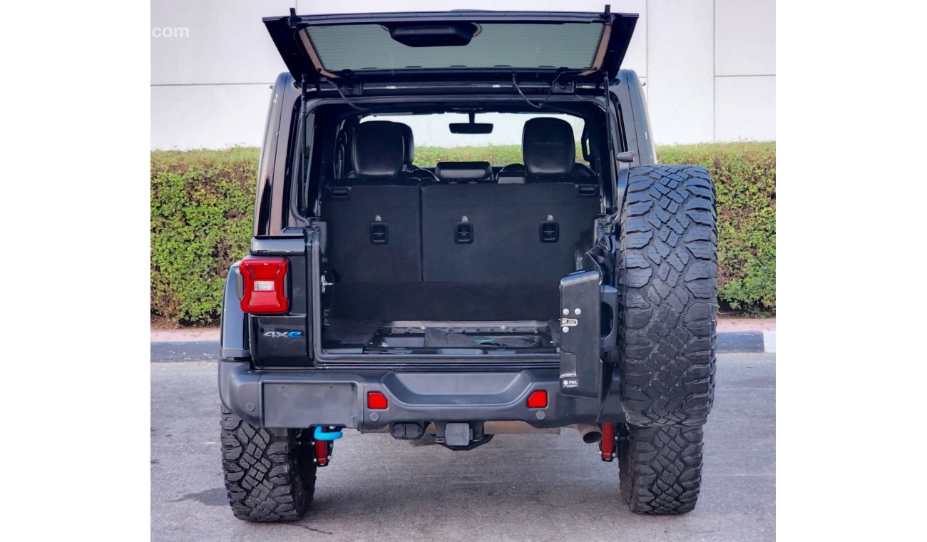 جيب رانجلر 2022  JEEP WRANGLER UNLIMITED RUBICON 4XE  (JL), 4DR SUV,ELECTRIC,HYBRID AND PETROL,  4CYL 2.0 TURBO