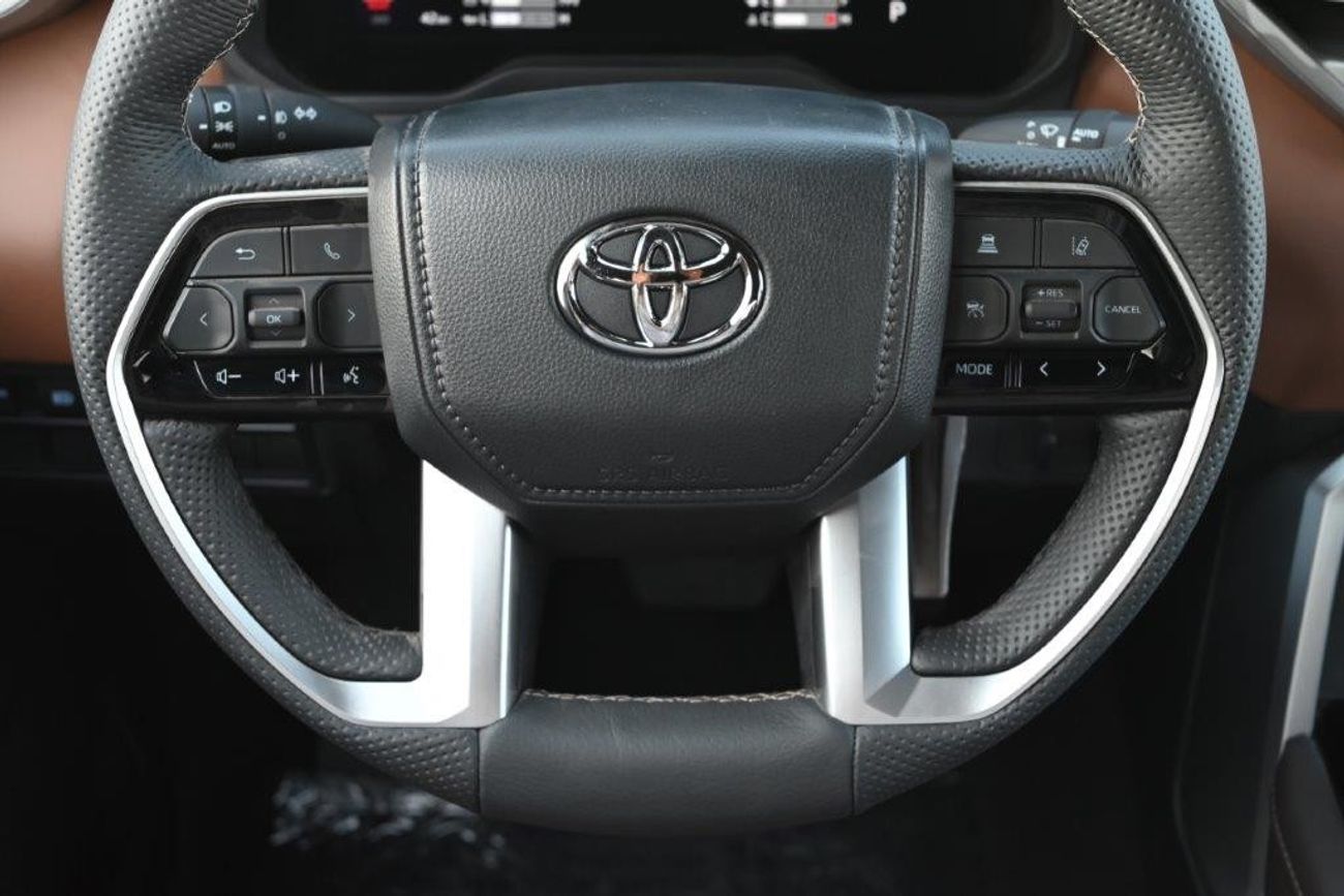 Toyota Tundra 2024 MODEL TOYOTA TUNDRA CREWMAX PLATINUM 1794 V6 3.5L 4WD 5-SEATER AUTOMATIC