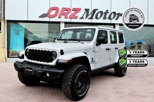 Jeep Wrangler Unlimited Sahara 2.0L A/T / 3 Years Dealer Warranty and 3 Years Dealer Service Package
