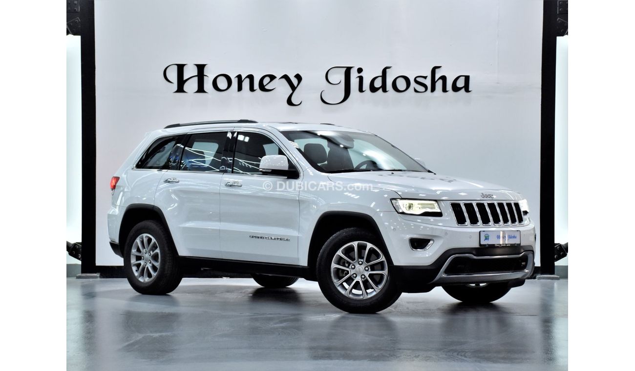 جيب جراند شيروكي EXCELLENT DEAL for our Jeep Grand Cherokee Limited 4x4 ( 2015 Model ) in White Color GCC Specs