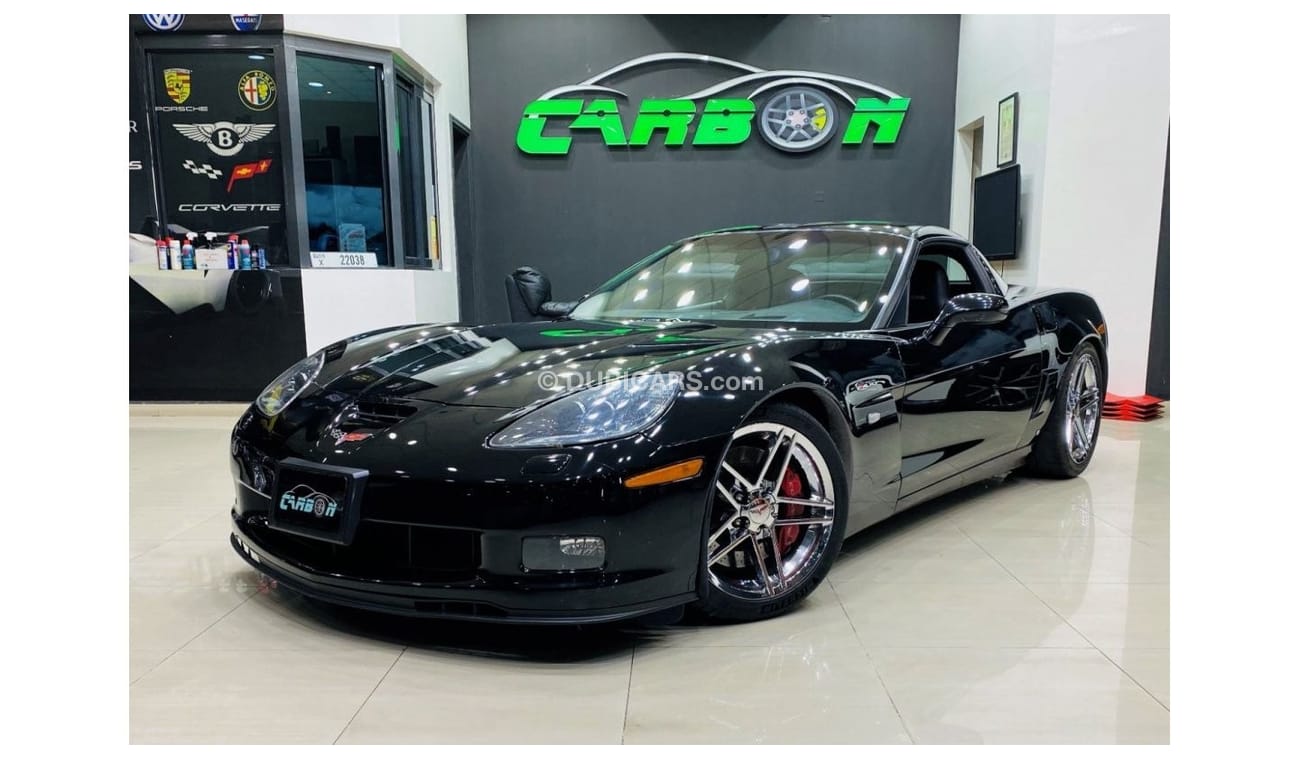 شيفروليه كورفت CHEVROLET CORVETTE Z06 505HP 2009 MODEL WITH ONLY 103K KM IN IMMACULATE CONDITION FOR ONLY 135K AED