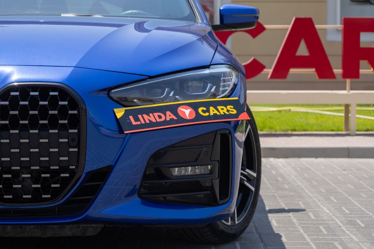 BMW 420i BMW 420i M-Sport Convertible 2024 GCC under Agency Warranty and Service Contract with Flexible Down-