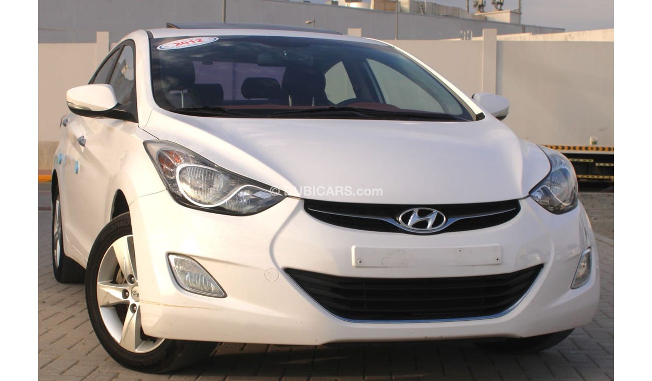 هيونداي افانتي هيونداي افانتي 2012 بحالة ممتازة وارد كوريا اوراق جمارك بدون حوادث