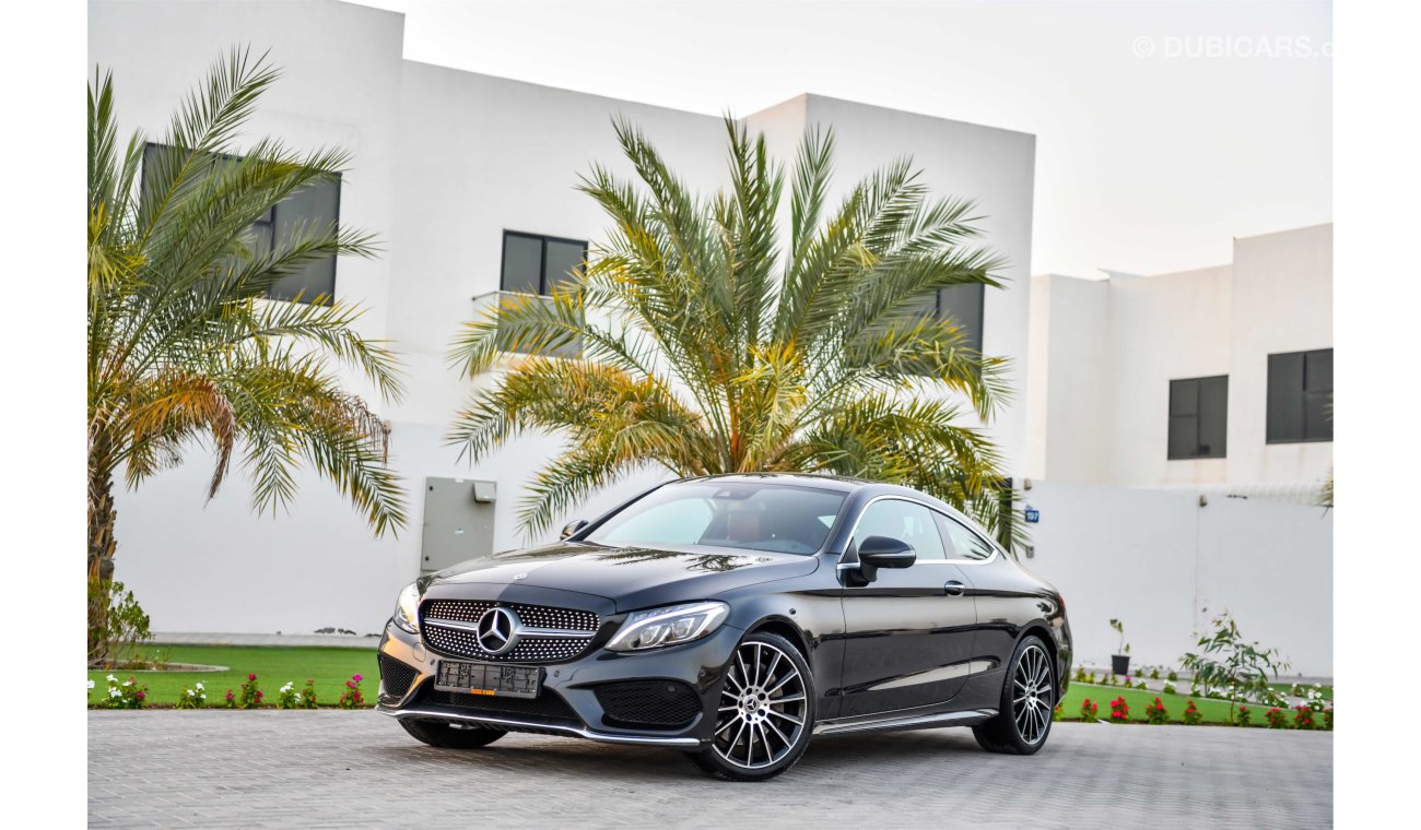 مرسيدس بنز C 300 كوبيه Warranty - GCC - AED 3,239 Per Month - 0% Downpayment