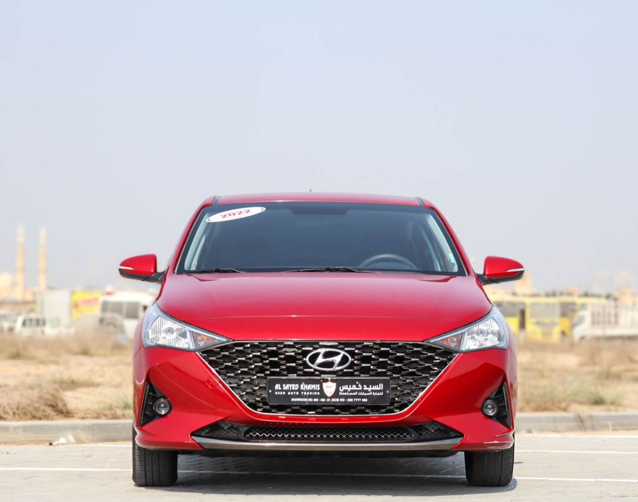 هيونداي أكسنت Base 1.6L (138 HP) hyundai accent  2022 GCC 1.6 L accident-free original paint in excellent conditio