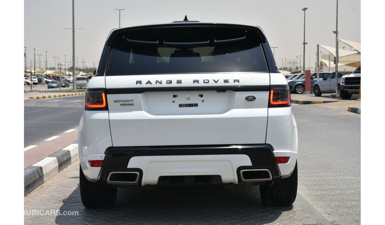 Land Rover Range Rover Sport Supercharged RANGE SUPERCHARGE 2019 WHITE