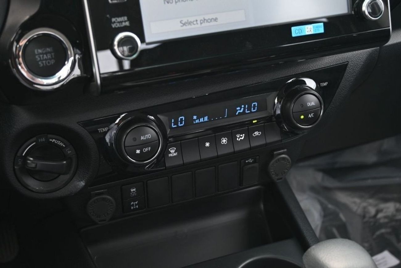 تويوتا هيلوكس Toyota Hilux SR5 2.4L Diesel Automatic, Double Cab,  Color Black , Model 2023