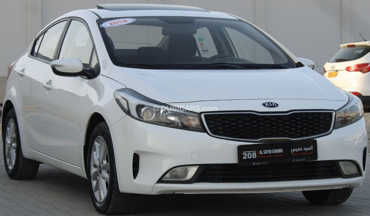 Kia Cerato LX Kia Cerato 2018 White GCC Full Option