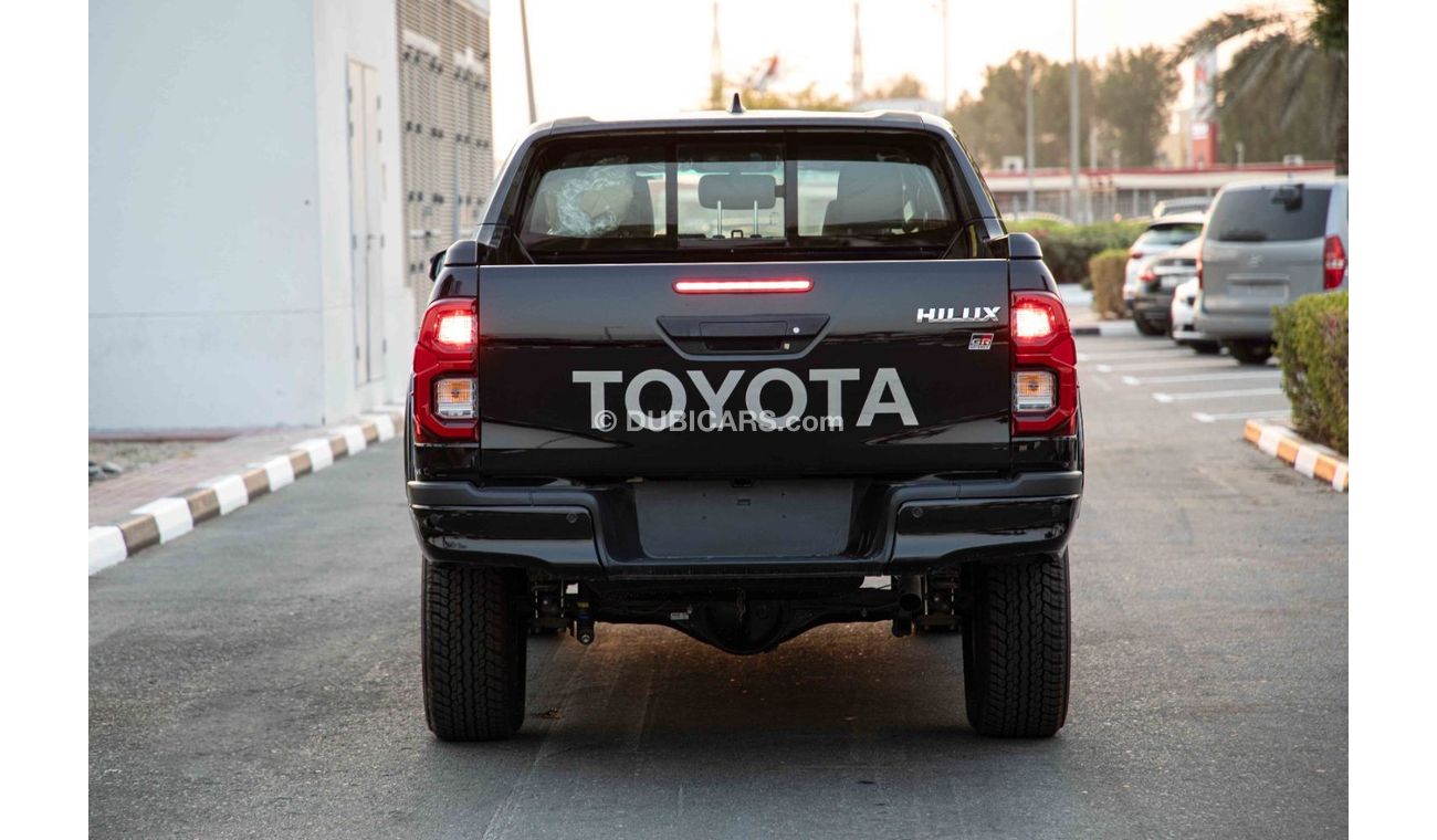تويوتا هيلوكس 2023 Toyota Hilux 4x4 DC 2.8 GR Sport Diesel Automatic - Black inside black