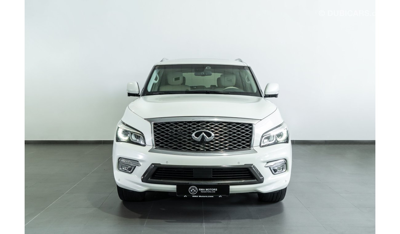 إنفينيتي QX80 2016 Infiniti QX80 Full Option Seven-Seater / Full Infiniti Service History & Infiniti Warranty Rema