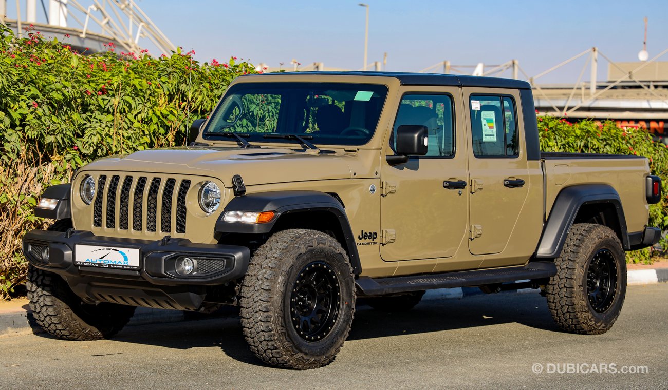 Jeep Gladiator 2020  Sport 4X4, 3.6L V6 GCC, 0km , W/ 5 Yrs or 100K km Warranty @ Trading Enterprises