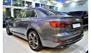 Audi A4 Only 30000 KM !! Under Agency Warranty And With FREE SERVICE !