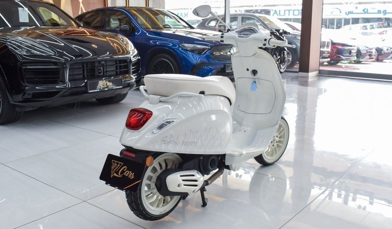 فيسبا سبرينت سبورت 50 إصدار جاستن بيبر VESPA JUSTIN BIEBER EDITION 2022
