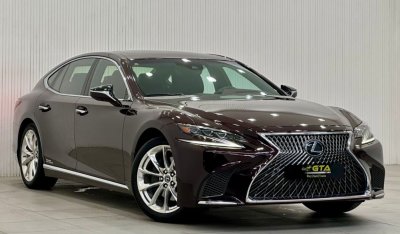 لكزس LS 500 2018 Lexus LS 500 Hybrid LWB Ultra Luxury , August 2024 AL Futtaim Warranty, GCC