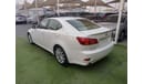 Lexus IS300 Gulf model 2007, white, beige interior, number one, imprint, leather hatch, cruise control, in excel