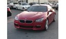 BMW 640i Bmw 640 model 2013 GCC car prefect condition full option low mileage panoramic roof leather seats ba