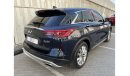 Infiniti QX50 2.0L | GCC | EXCELLENT CONDITION | FREE 2 YEAR WARRANTY | FREE REGISTRATION | 1 YEAR COMPREHENSIVE I