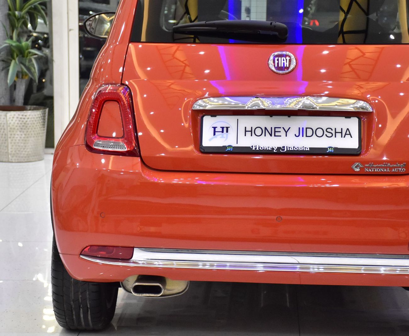 فيات 500 EXCELLENT DEAL for our Fiat 500 Dolcevita ( 2024 Model ) in Orange Color GCC Specs