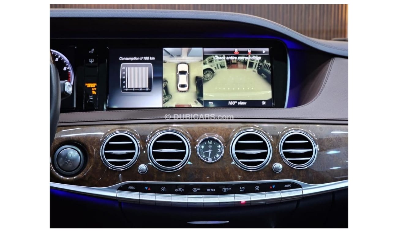 مرسيدس بنز S 400 MERCEDES S400 AMG GCC 2016 FULLY LOADED SINGLE OWNER WITH FULL AGENCY SERVICE IN VERY MINT CONDITION