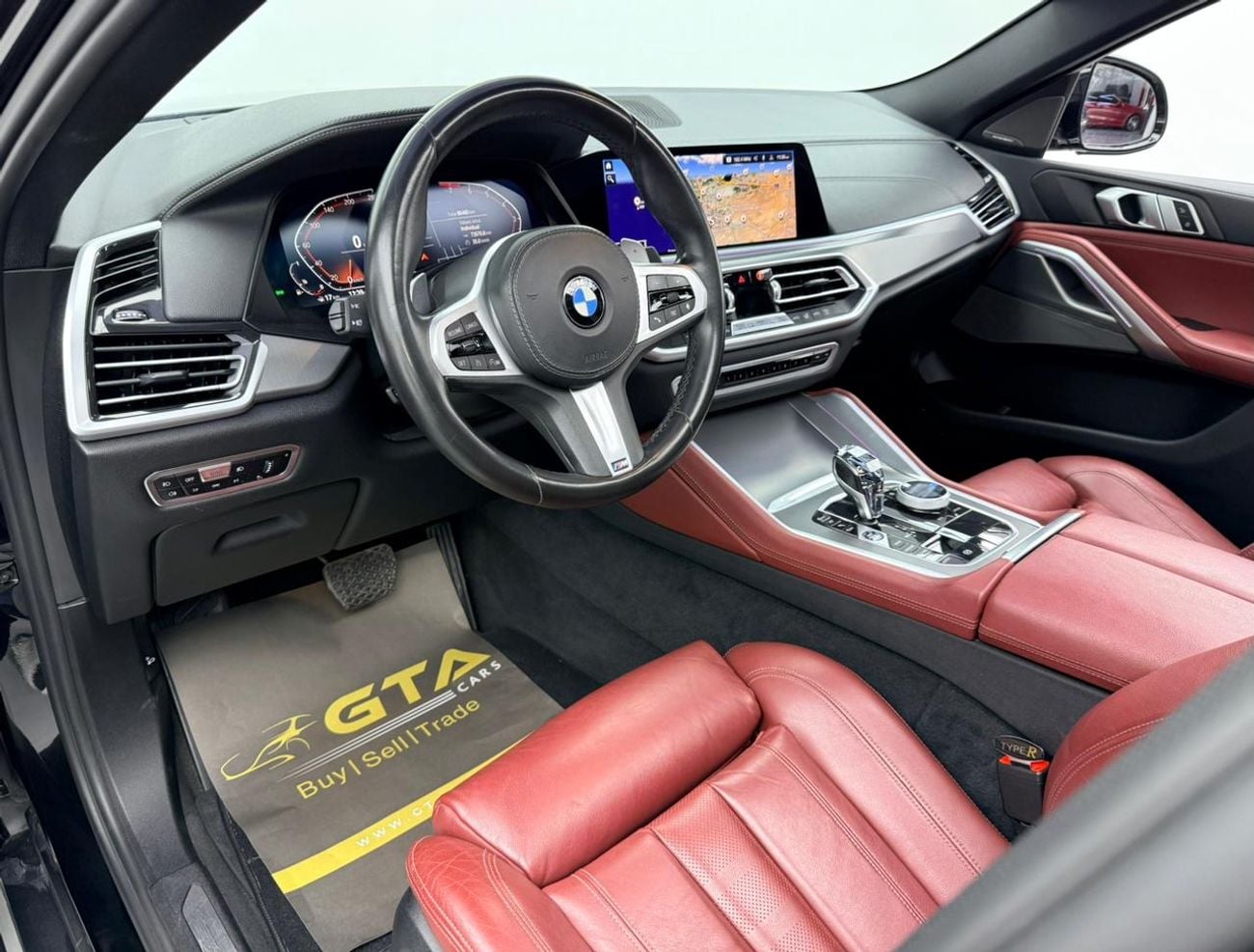 بي أم دبليو X6 40i M SPORT 2021 BMW X6 xDrive40i M-Sport, Warranty, Full BMW Service History, Excellent Condition,