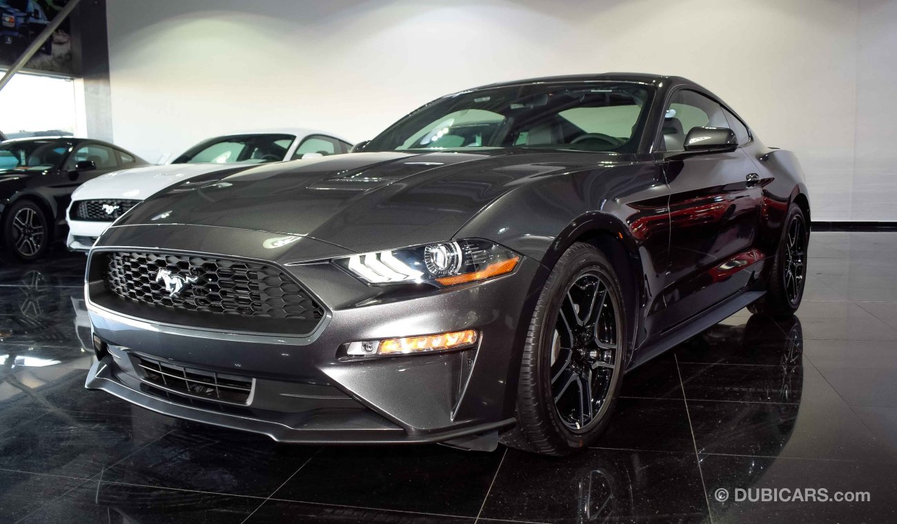 Ford Mustang 2019 Ecoboost, 2.3L GCC, 0km w/ 3Years or 100K km WTY and 60K km SERV at Al Tayer (RAMADAN OFFER)