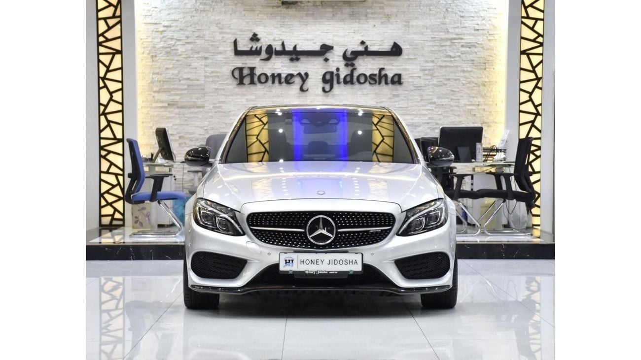 Mercedes-Benz C 43 AMG EXCELLENT DEAL for our Mercedes Benz C43 AMG ( 2017 Model ) in Silver Color Japanese Specs