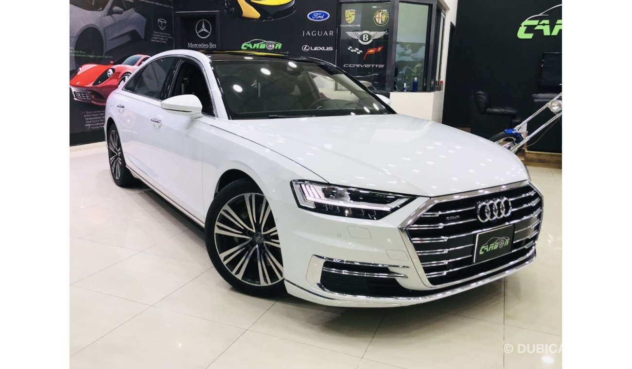 أودي A8 L 55 TFSI - 2018 - GCC - FULL OPTIONS - UNDER WARRANTY