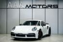 Porsche 911 Turbo 3.8L (580 HP) Coupe | GCC Specs | Full Option | Dealer Warranty Until 2027 | No Accident / No