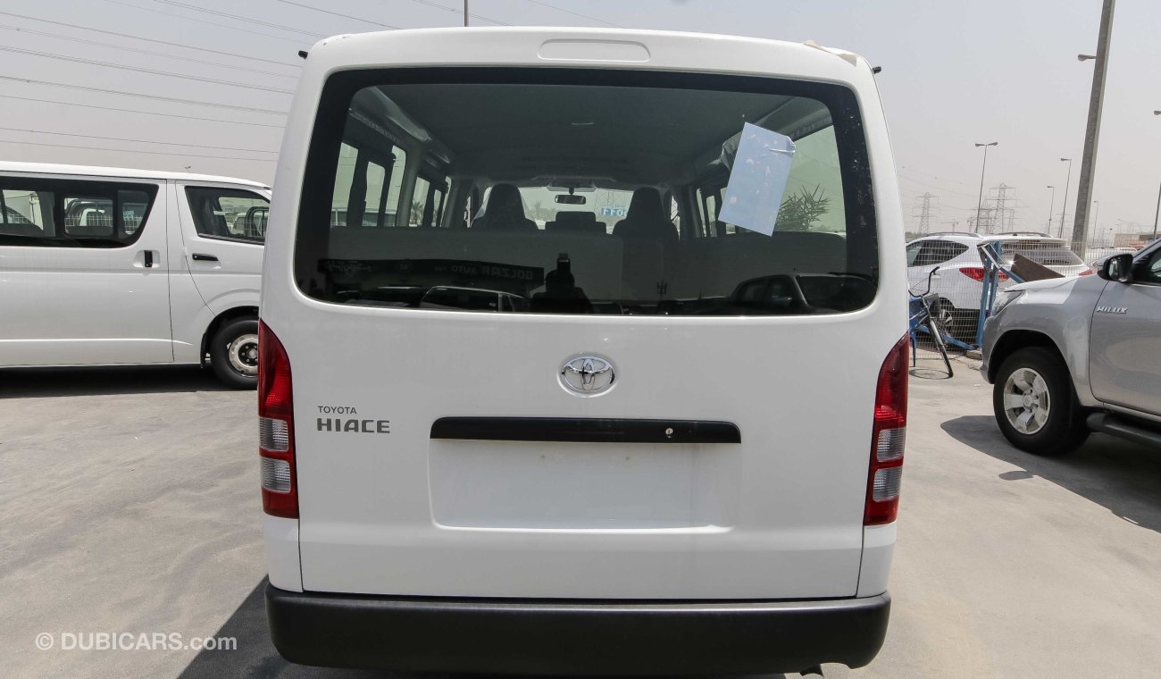 تويوتا هاياس HIACE DIESEL 3.0L DUEL A/C 15 SEATERS ABS ( EXPORT ONLY )