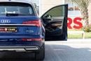 أودي Q5 45 TFSI Quattro 2.0L Audi Q5 45TFSI Quattro 2022 GCC under Agency Warranty and Service Contract with