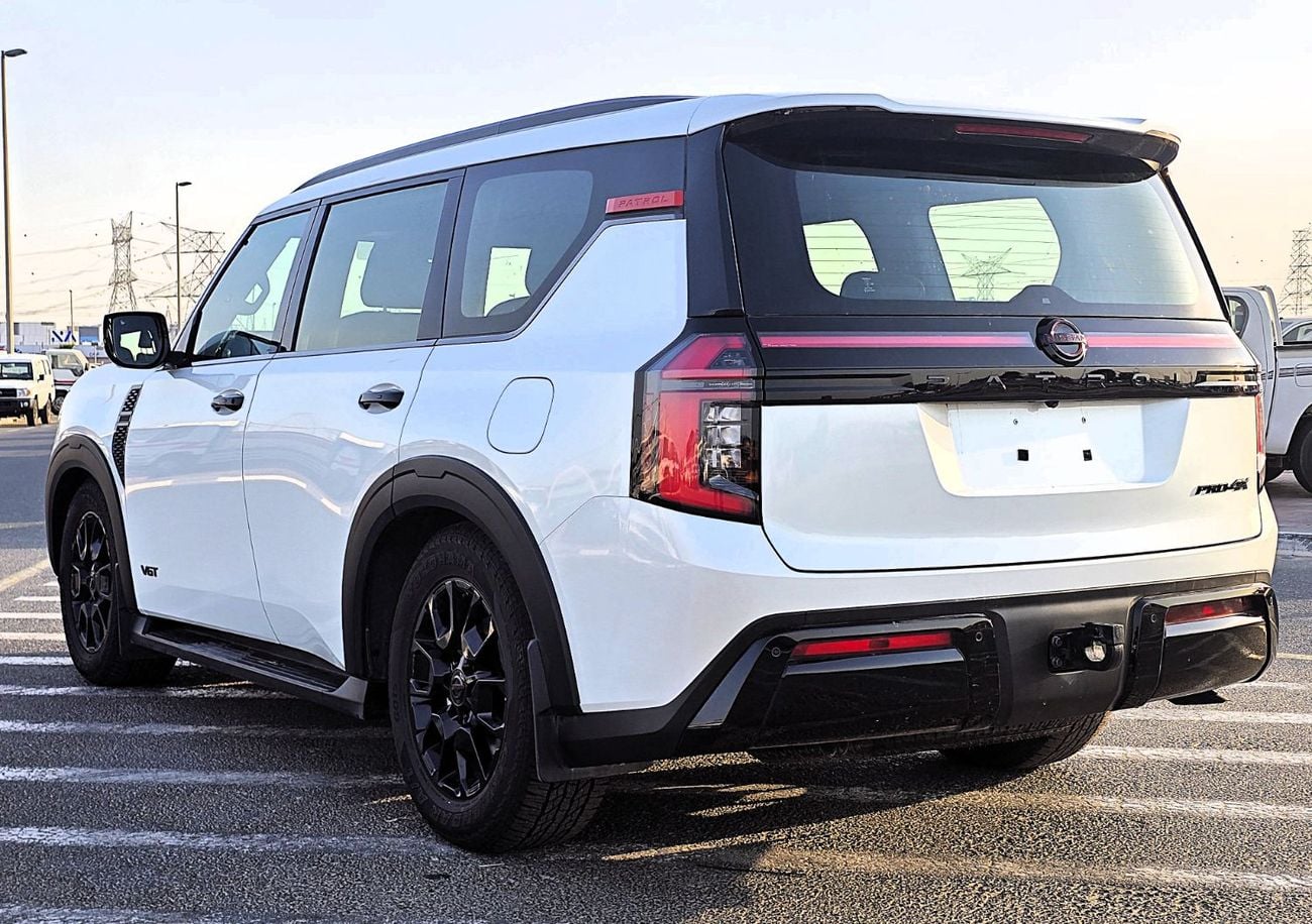 Nissan Patrol PRO 4X 3.5L A/T V6T AWD Gcc White Color 2026 Model